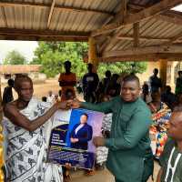 Supom Community Honours DCE Kate Mawusi Babanawo at Yenkofie Easter Celebration